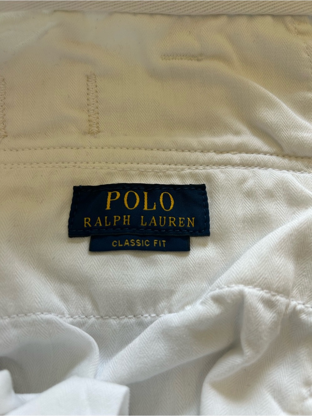 Polo Ralph Lauren White Cargo Shorts with Utility Pockets - Picture 4 of 7
